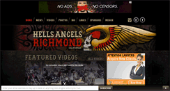 Desktop Screenshot of hellsangelsrichmond.com